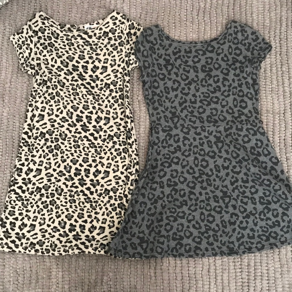 Girls animal print dresses